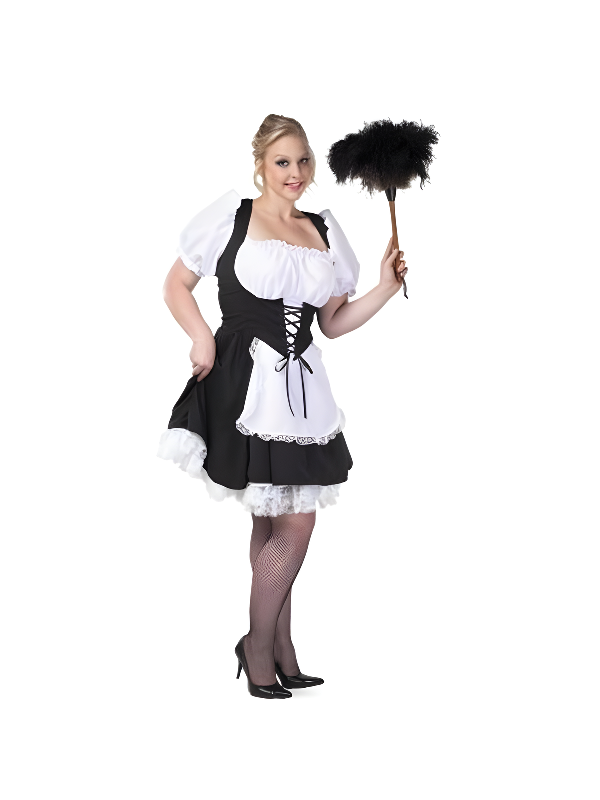 Adult Plus Size Chambermaid Costume by Masquerade