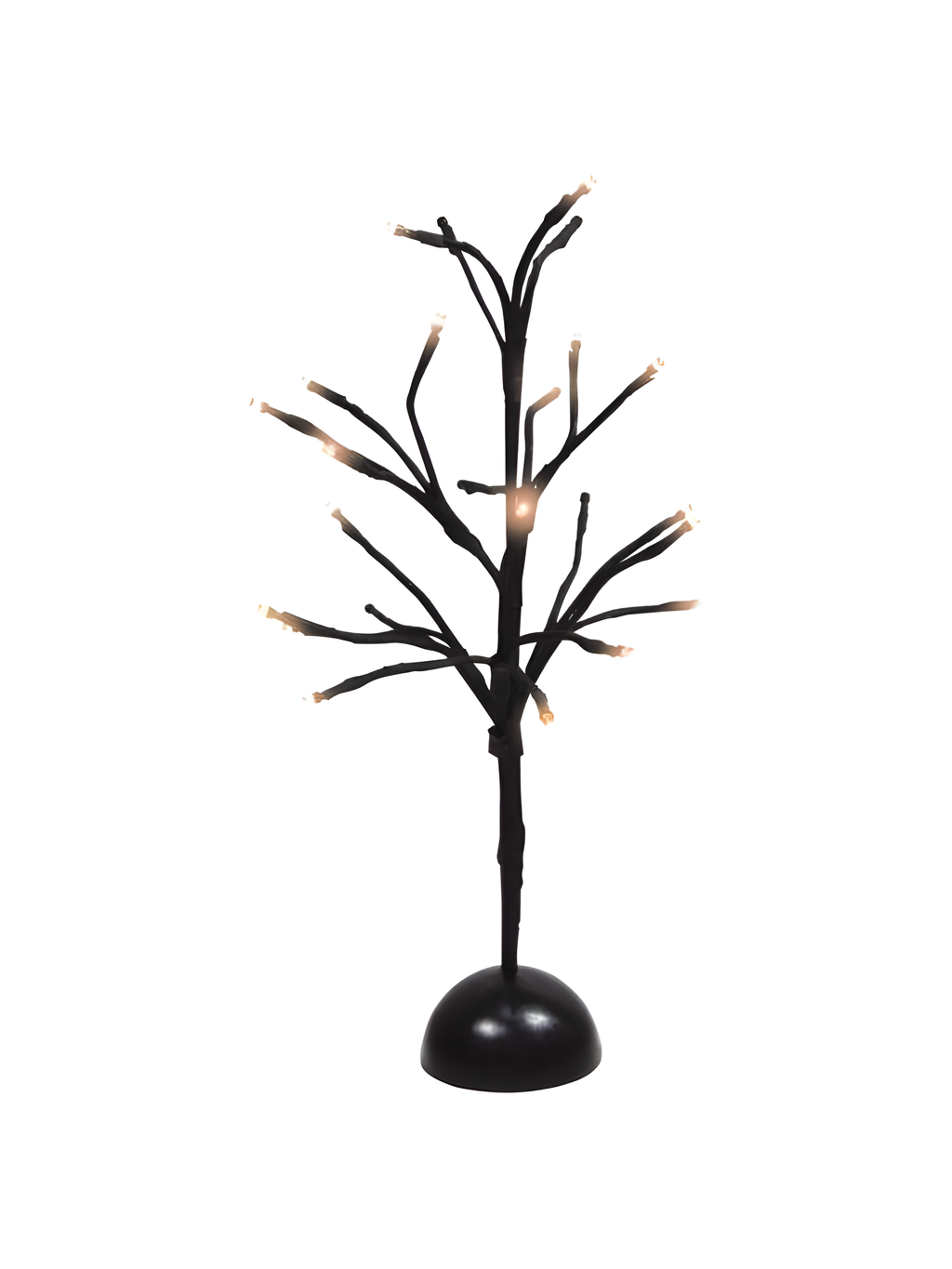 18" Black Table Top Tree Light by Masquerade