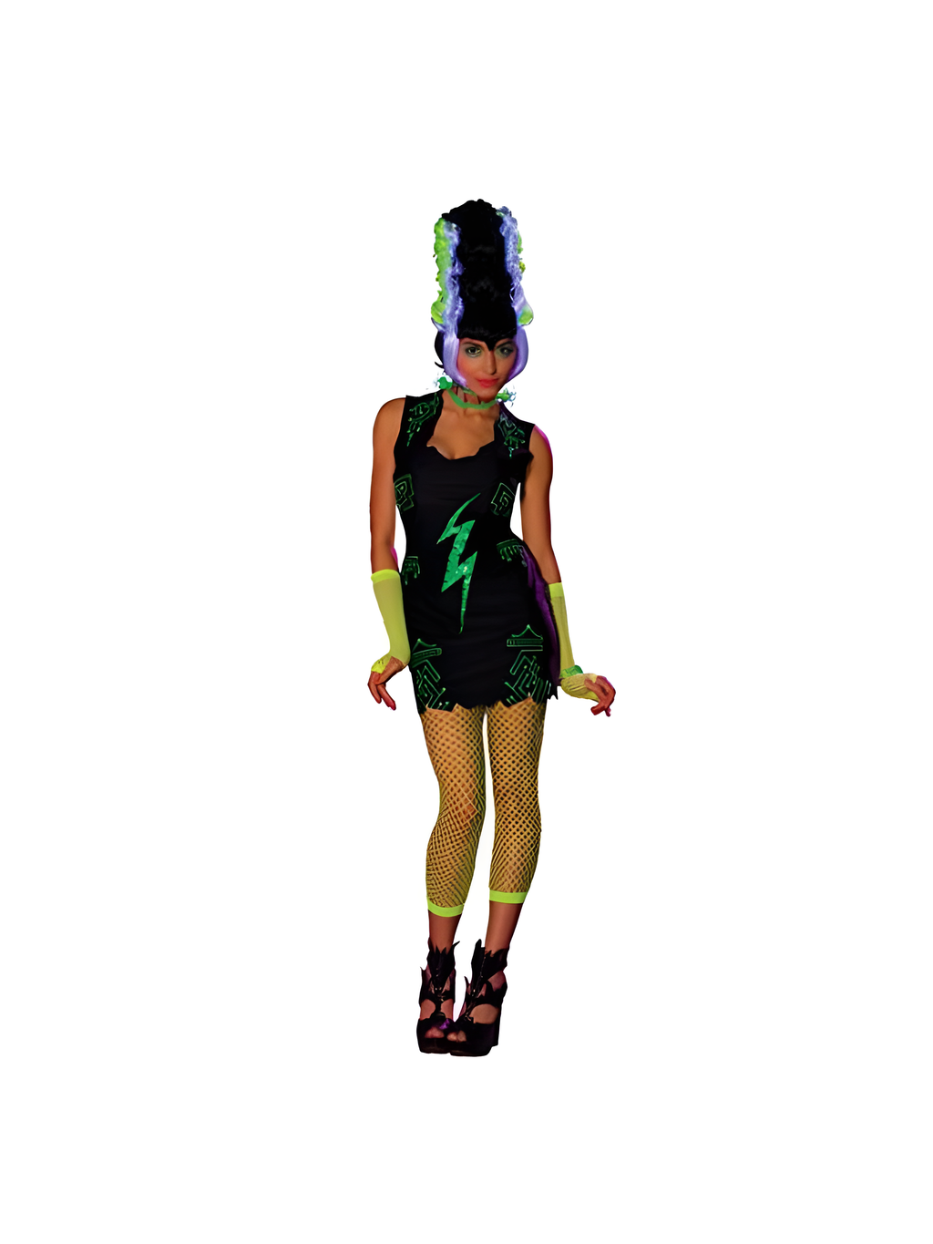 Women's Raver Franken-Bride Costume by Masquerade