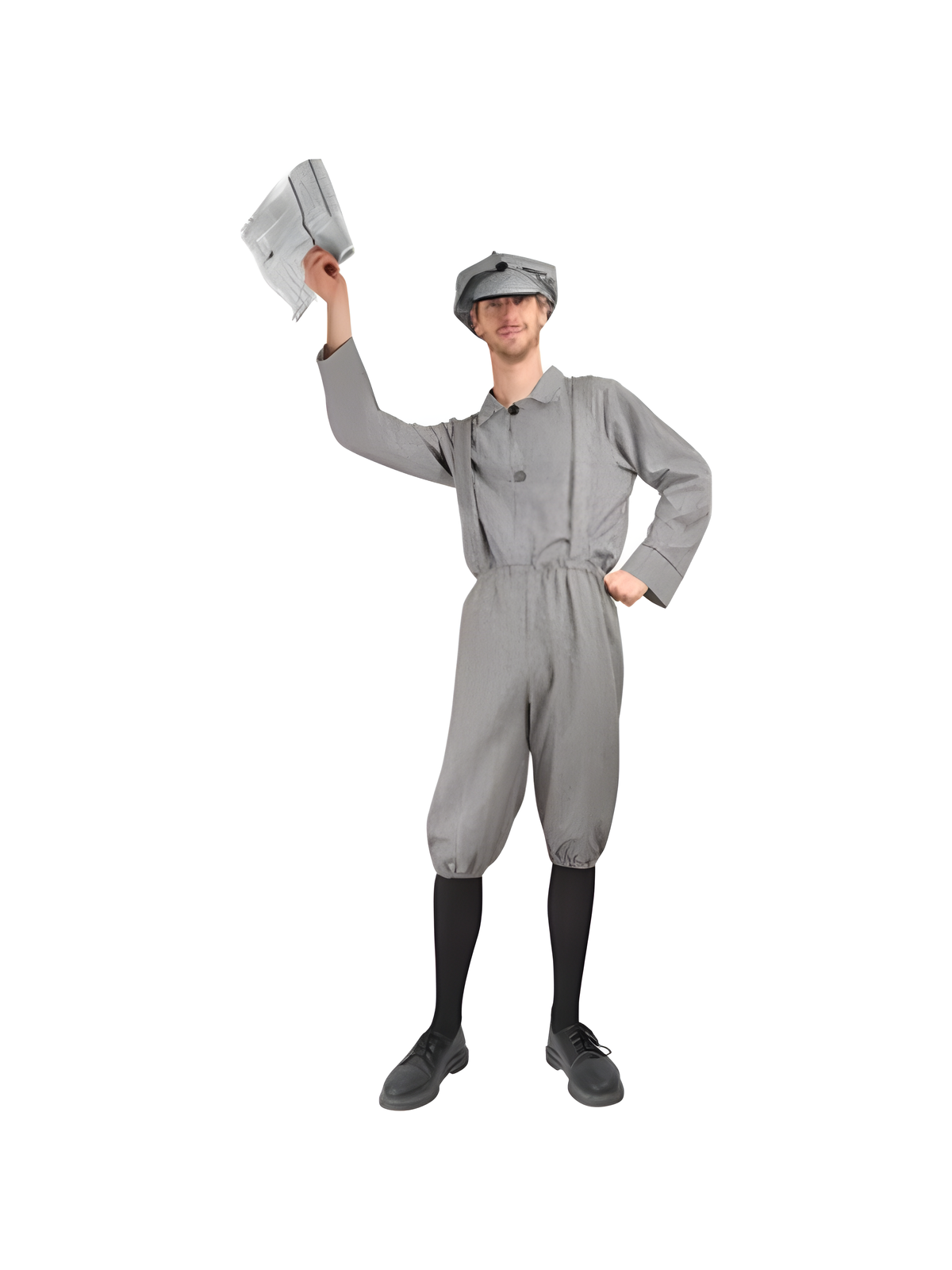 Adult Old Fashion News Boy Costume by Masquerade