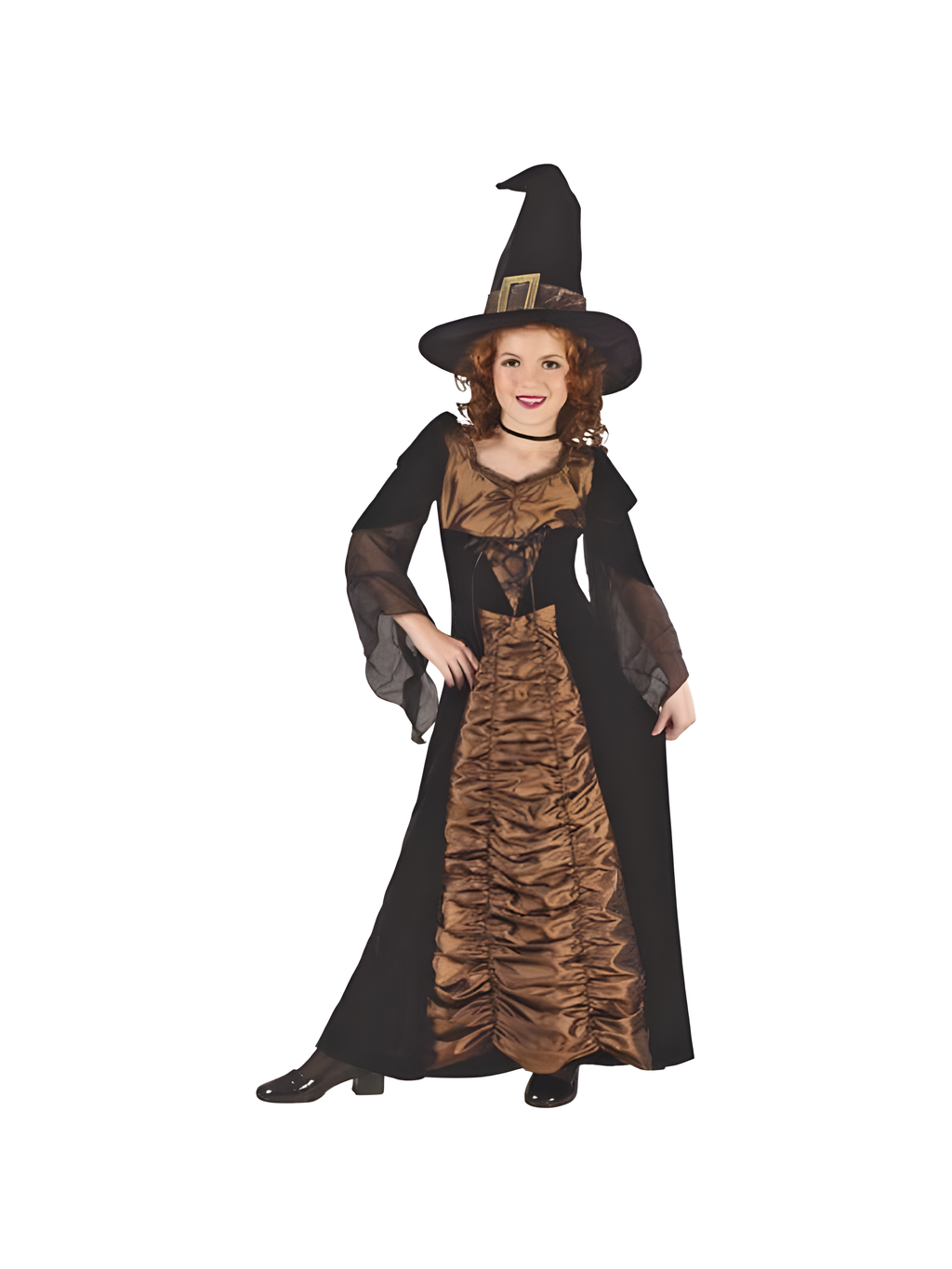 Childs Elegant Coffin Witch Costume by Masquerade