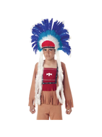 Child's Full Indian Headdress by Masquerade