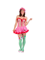 Adult Sexy Strawberry Costume by Masquerade