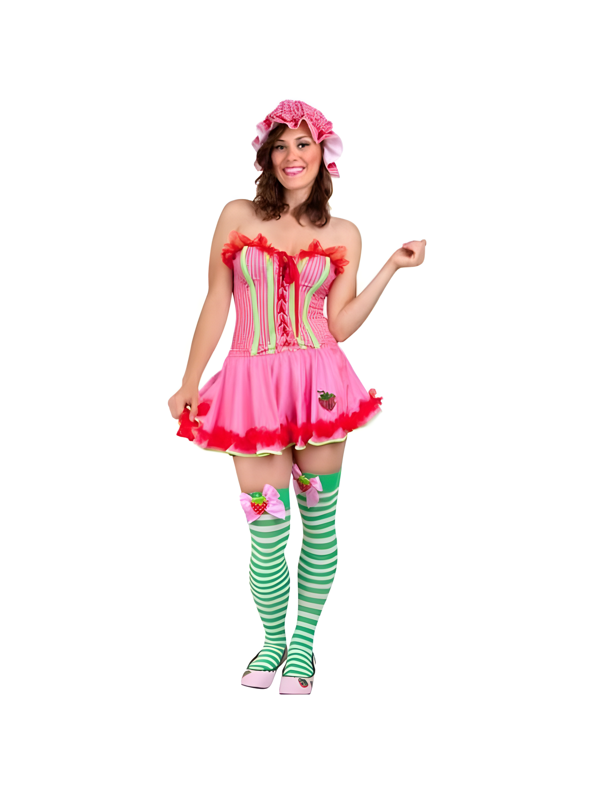 Adult Sexy Strawberry Costume by Masquerade