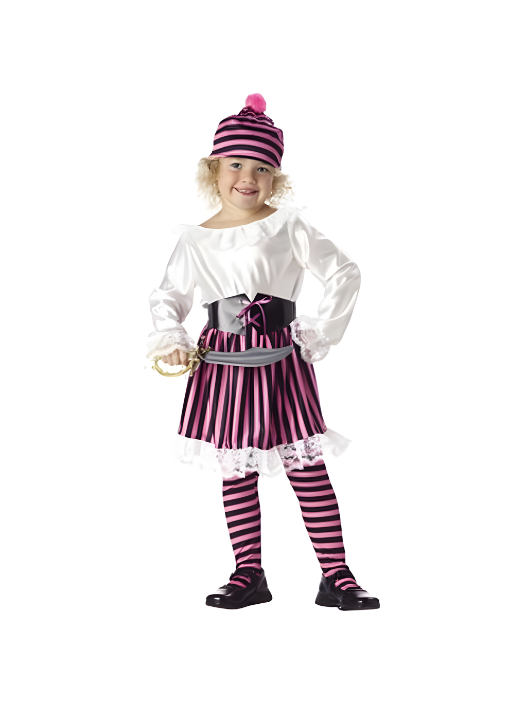 Toddler Little Girl Pirate Costume by Masquerade