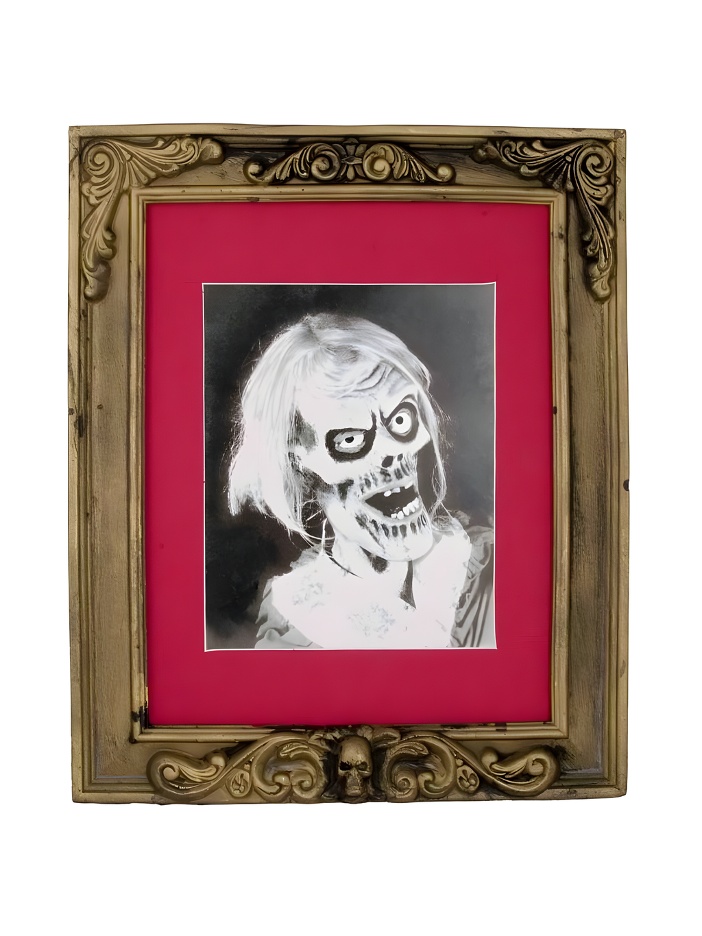 Skeleton Picture Frame Halloween Prop by Masquerade