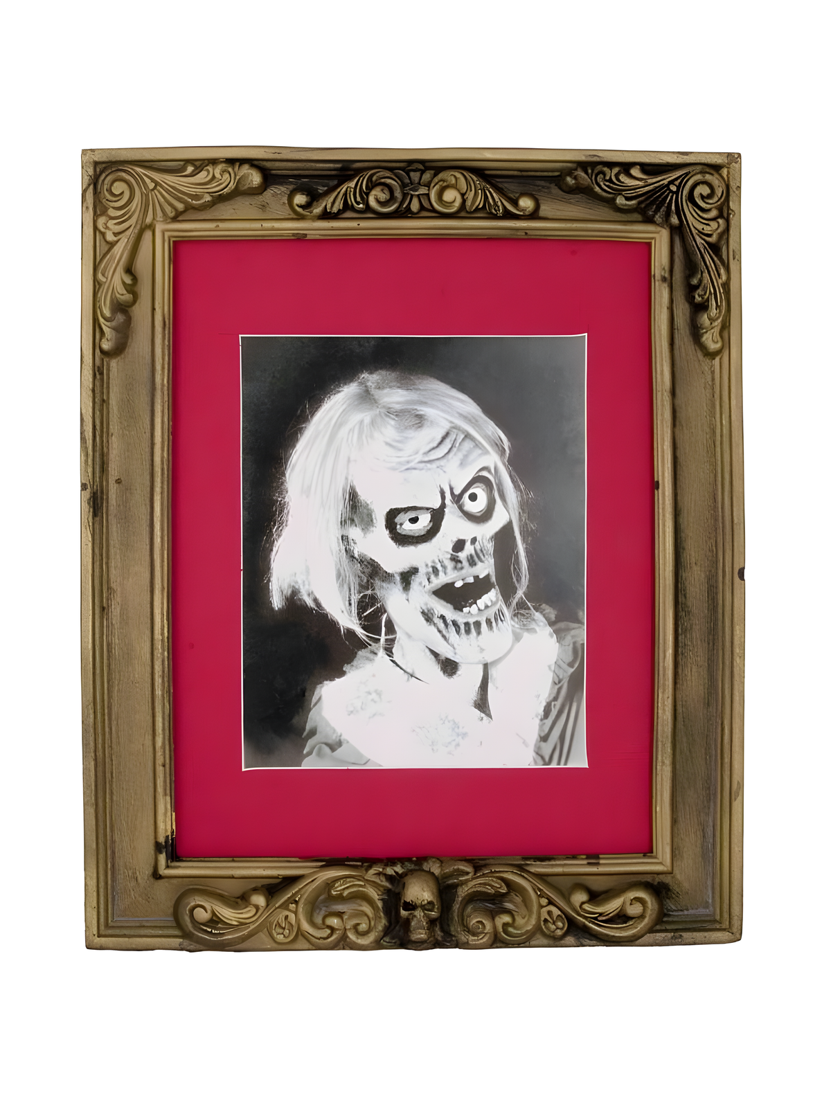 Skeleton Picture Frame Halloween Prop by Masquerade