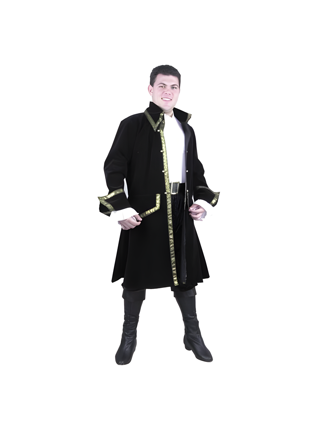 Adult Leather Pirate Captain Costume by Masquerade