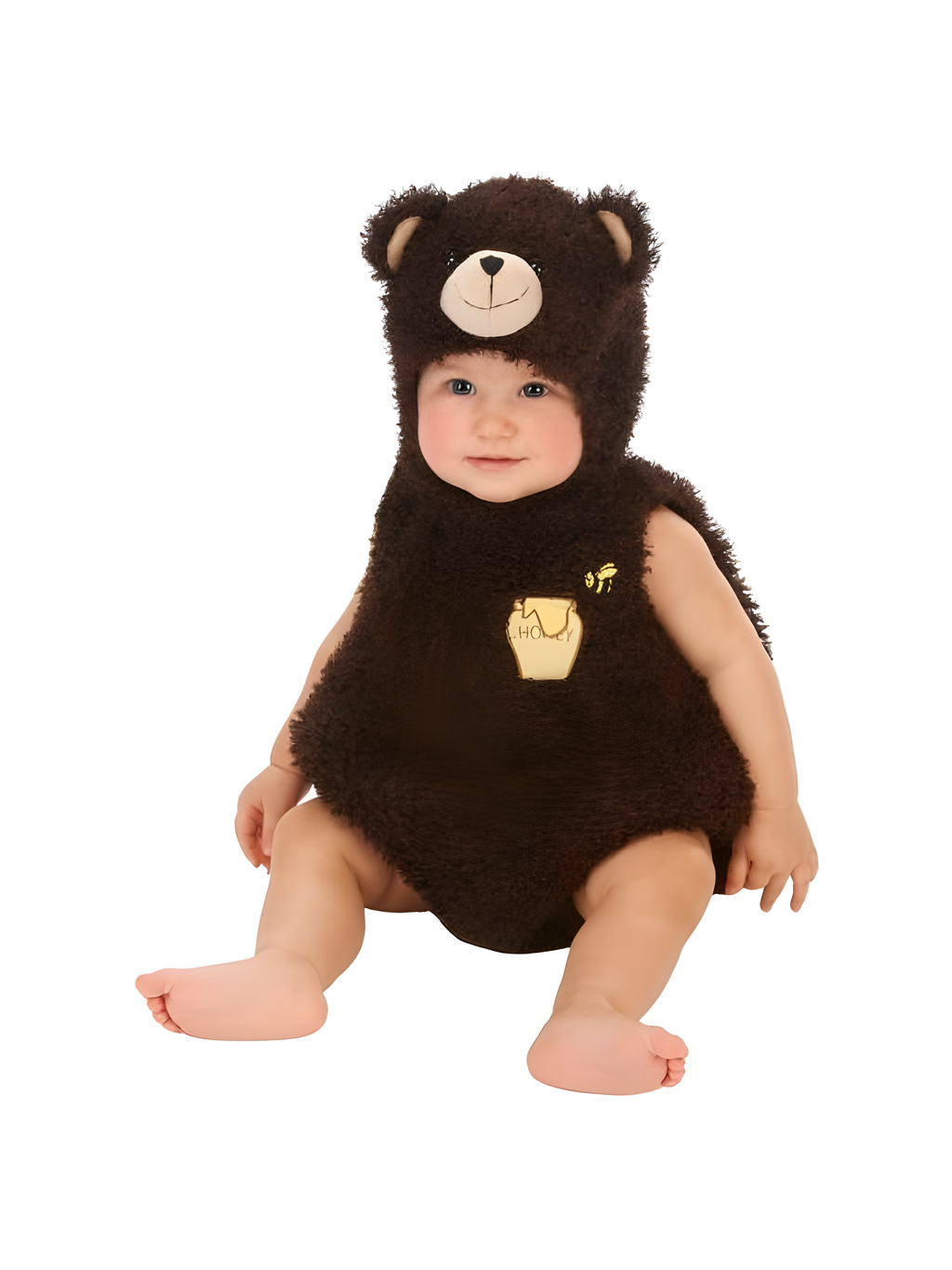 Cute, Brown Bear Baby Costume, Halloween by Masquerade