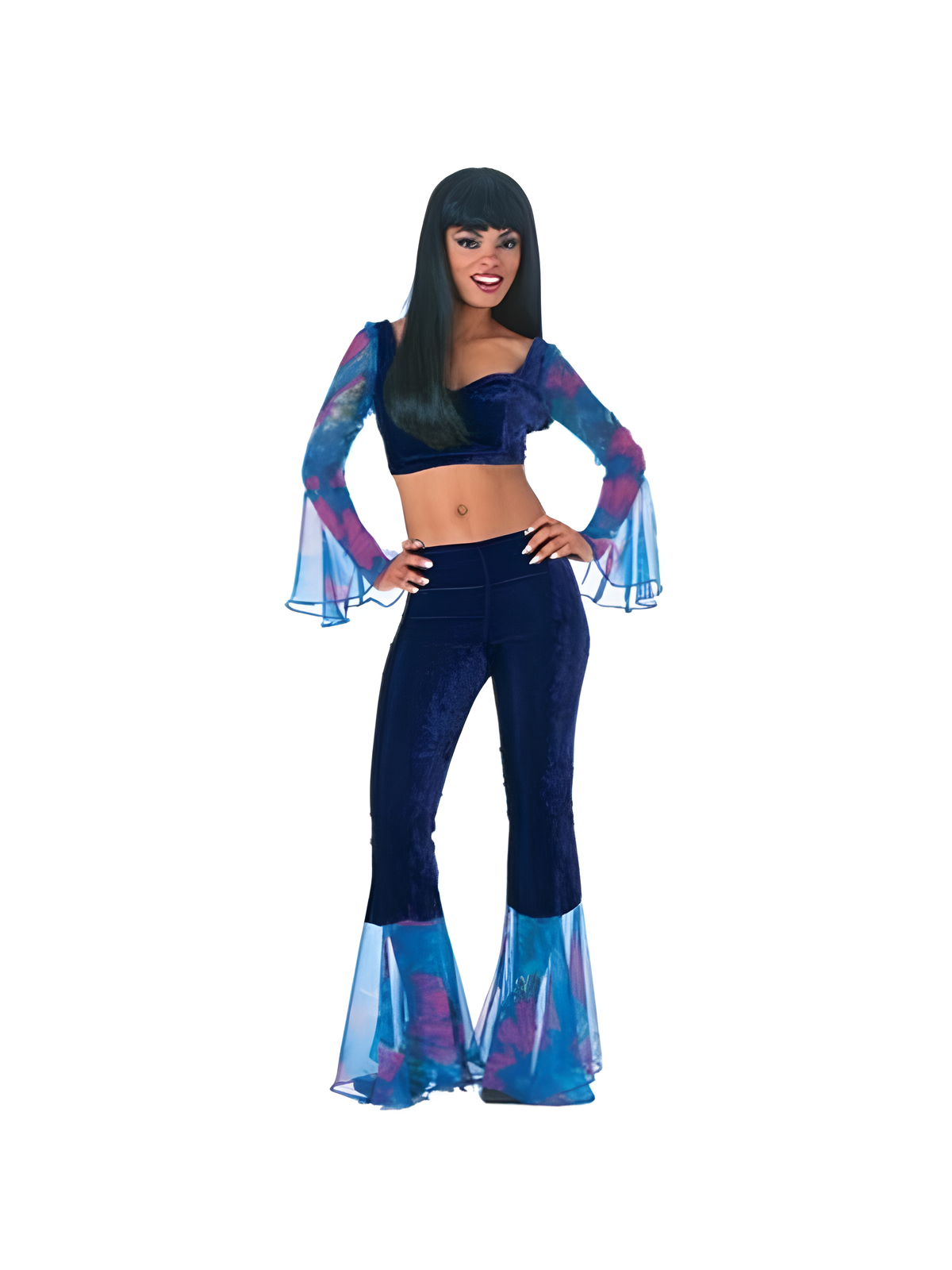 Adult 60's Groovy Bell Bottom Costume by Masquerade