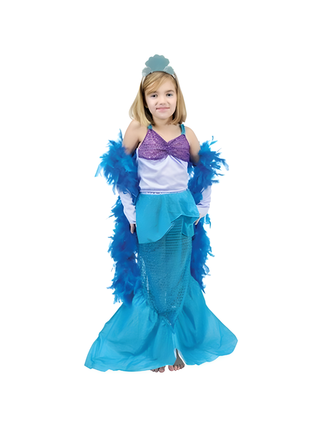 Child's Blue Mermaid Princess Costume by Masquerade