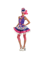 Adult Sexy Clown Girl Costume by Masquerade