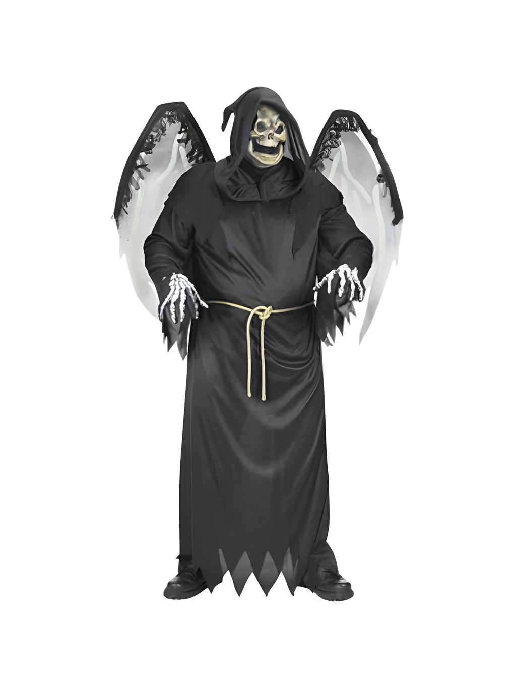 Adult Plus Size Winged Reaper Costume by Masquerade