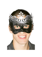 Black Filigree Venetian Eyemask by Masquerade
