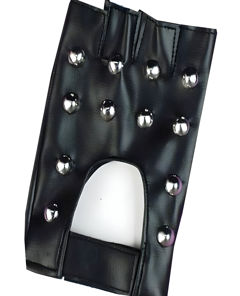 Studded Biker Gloves by Masquerade