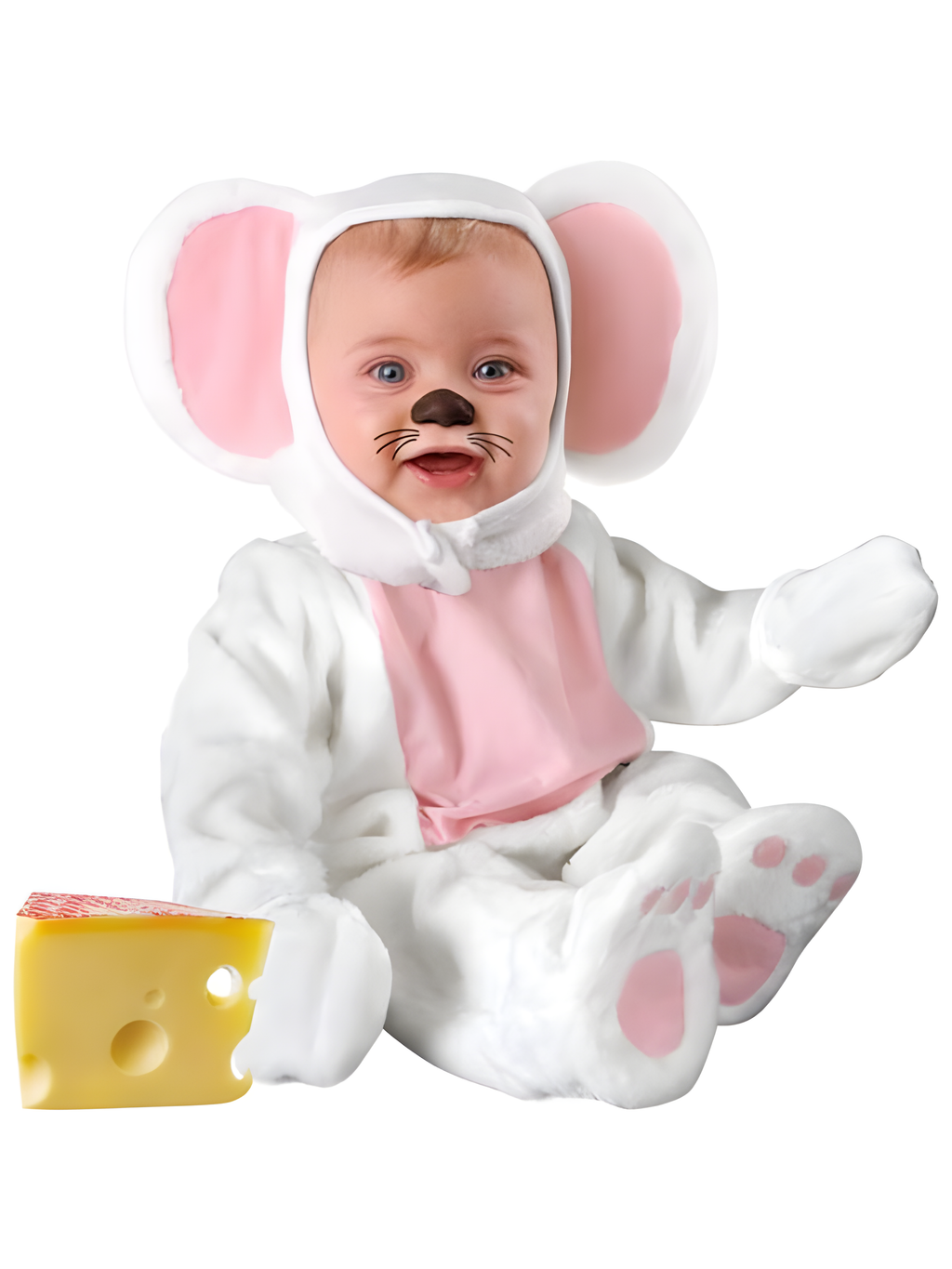 Baby White Mouse Costume by Masquerade