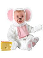 Baby White Mouse Costume by Masquerade