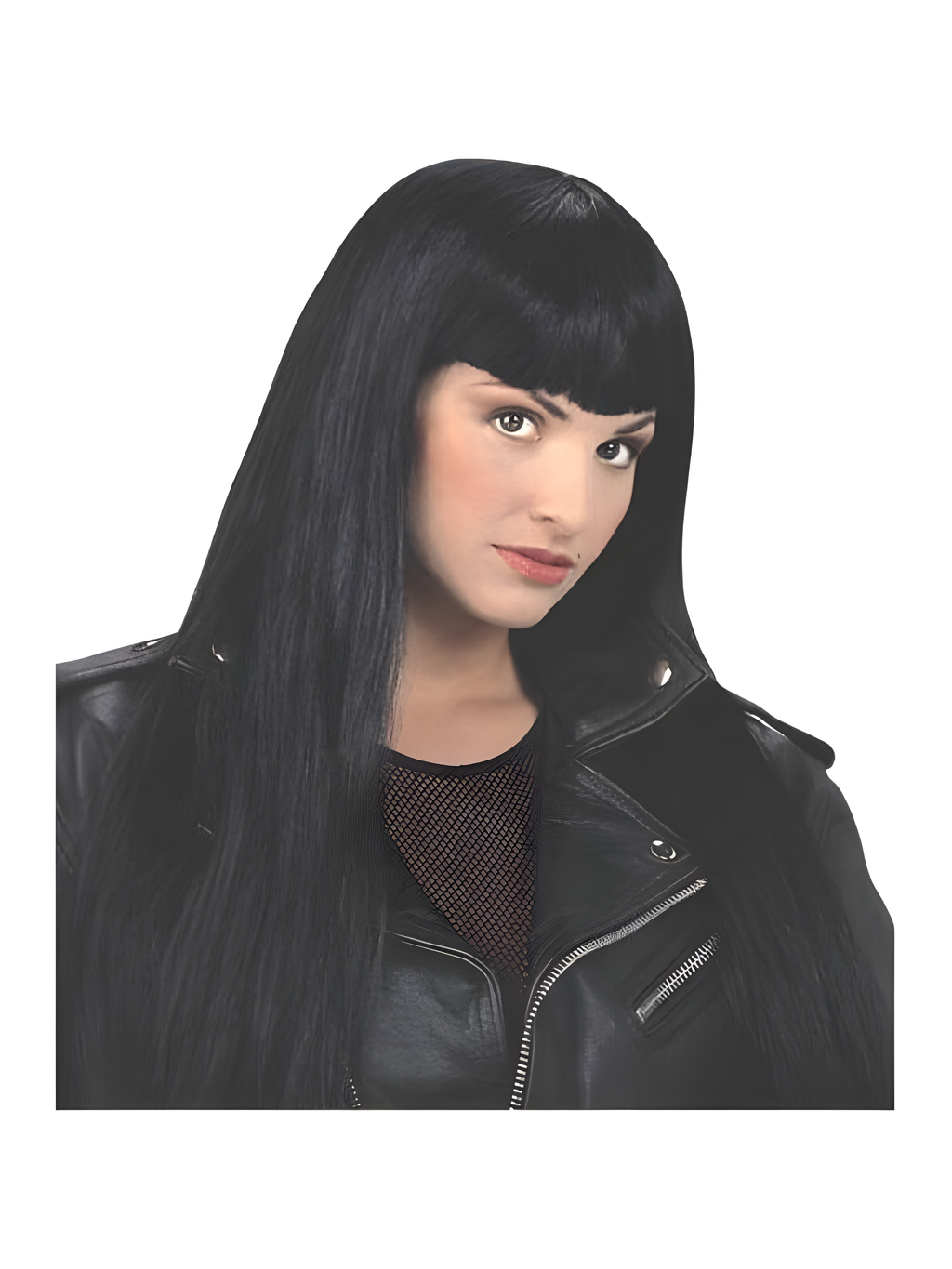 Long Black Costume Wig by Masquerade