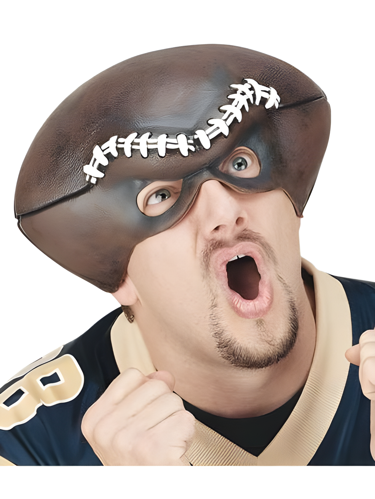 Adult Football Fan Mask by Masquerade