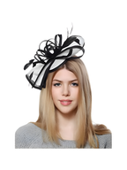 Sinamay Fascinator by Masquerade