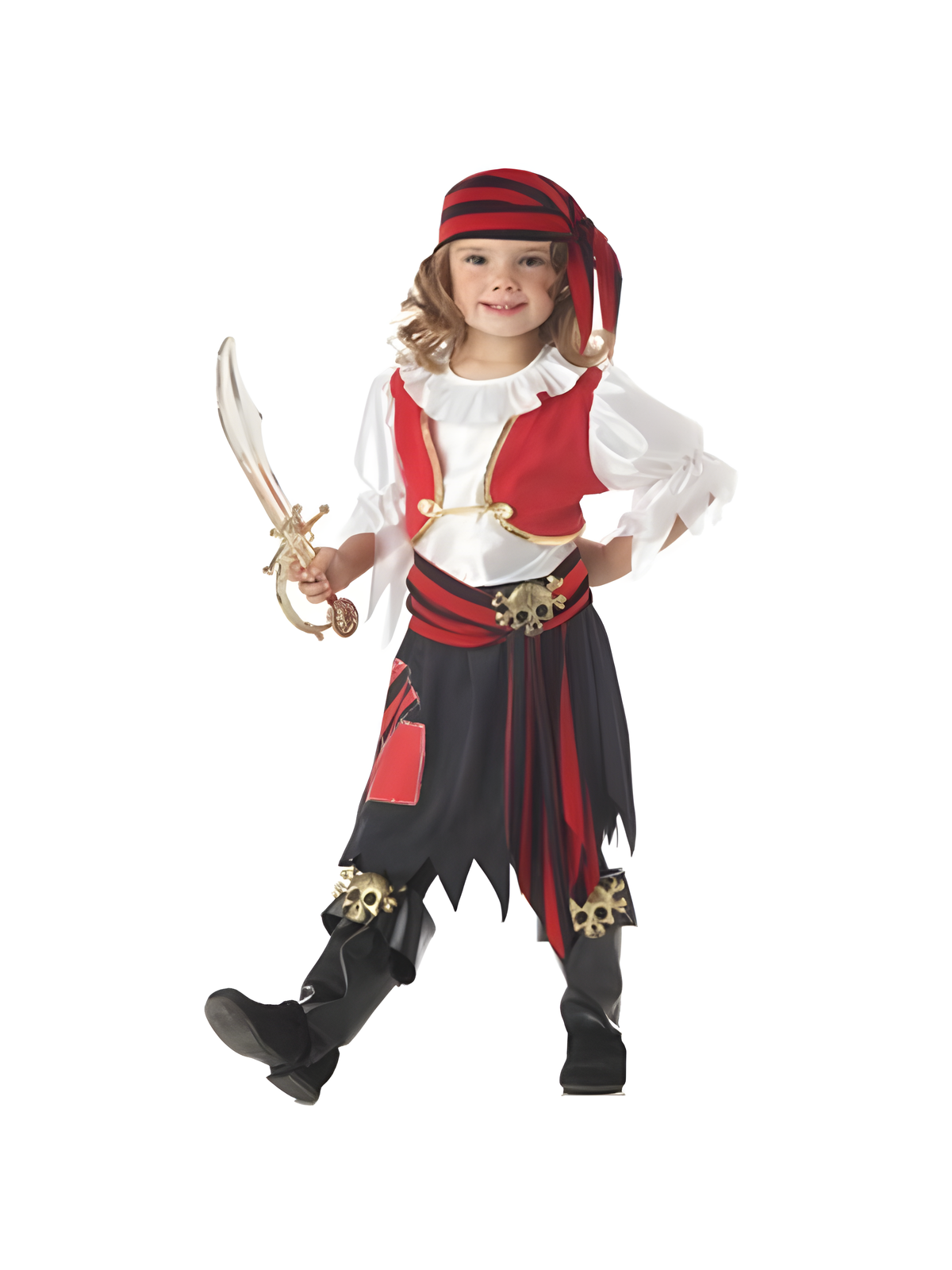 Toddler Penny The Pirate Girl Costume by Masquerade