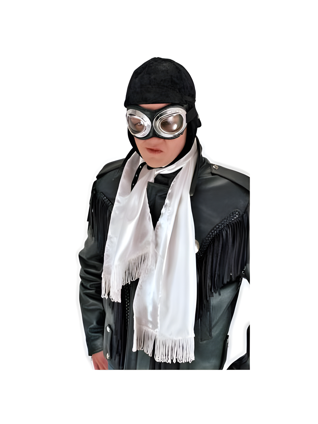 Black Aviator Hat by Masquerade