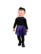 Toddler Purple Cat Girl Dress Costume by Masquerade