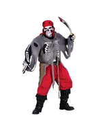 Adult Skeleton Pirate Costume by Masquerade
