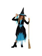 Child Large Turquoise Witch Costume by Masquerade