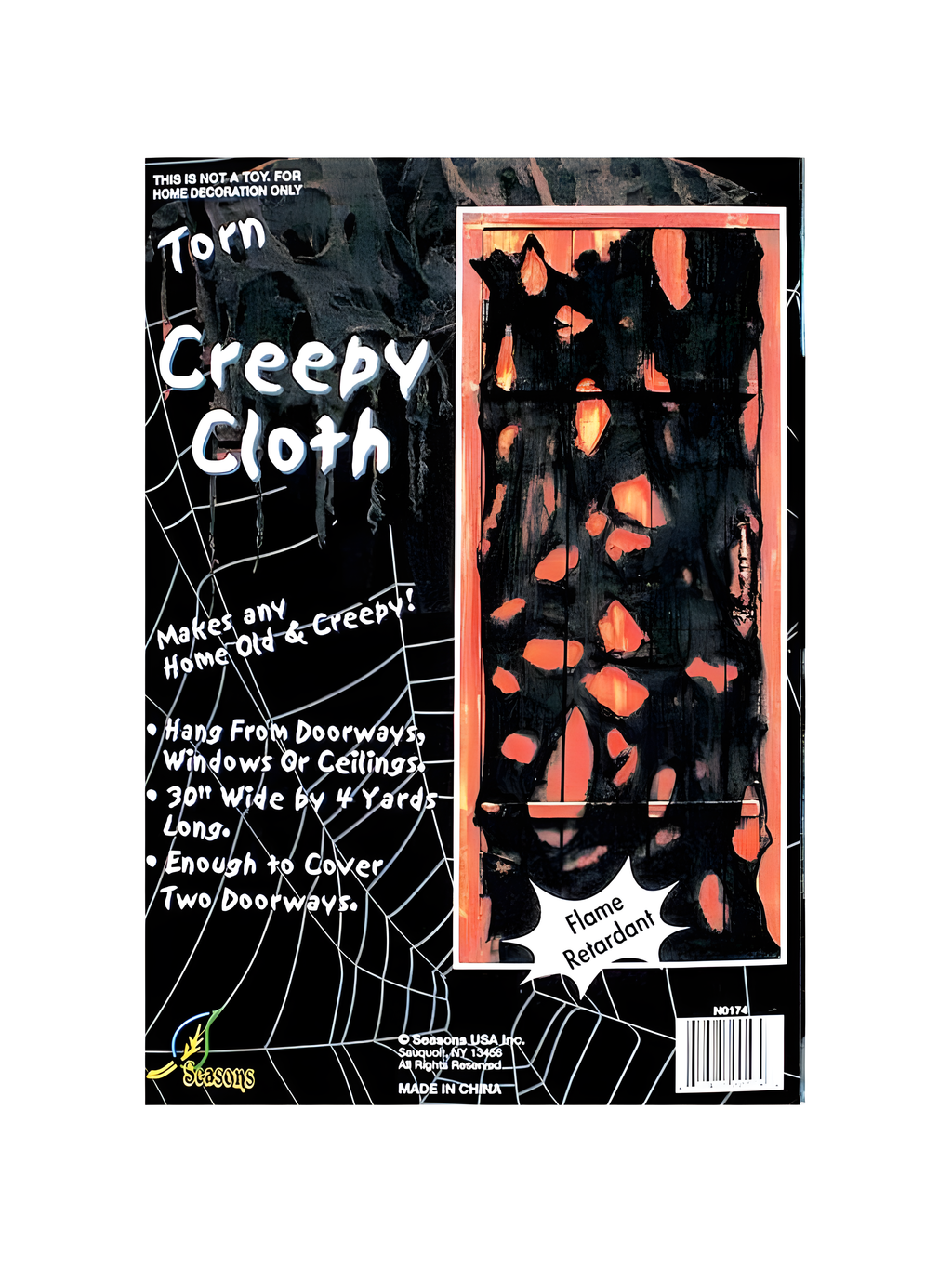 Torn Creepy Cloth by Masquerade