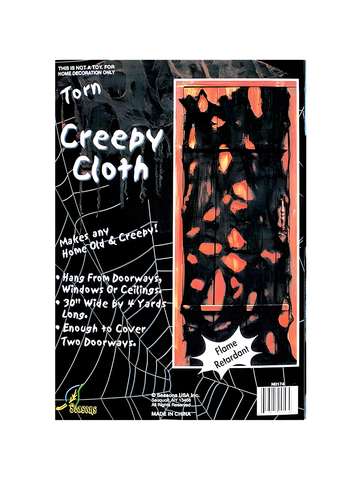 Torn Creepy Cloth by Masquerade