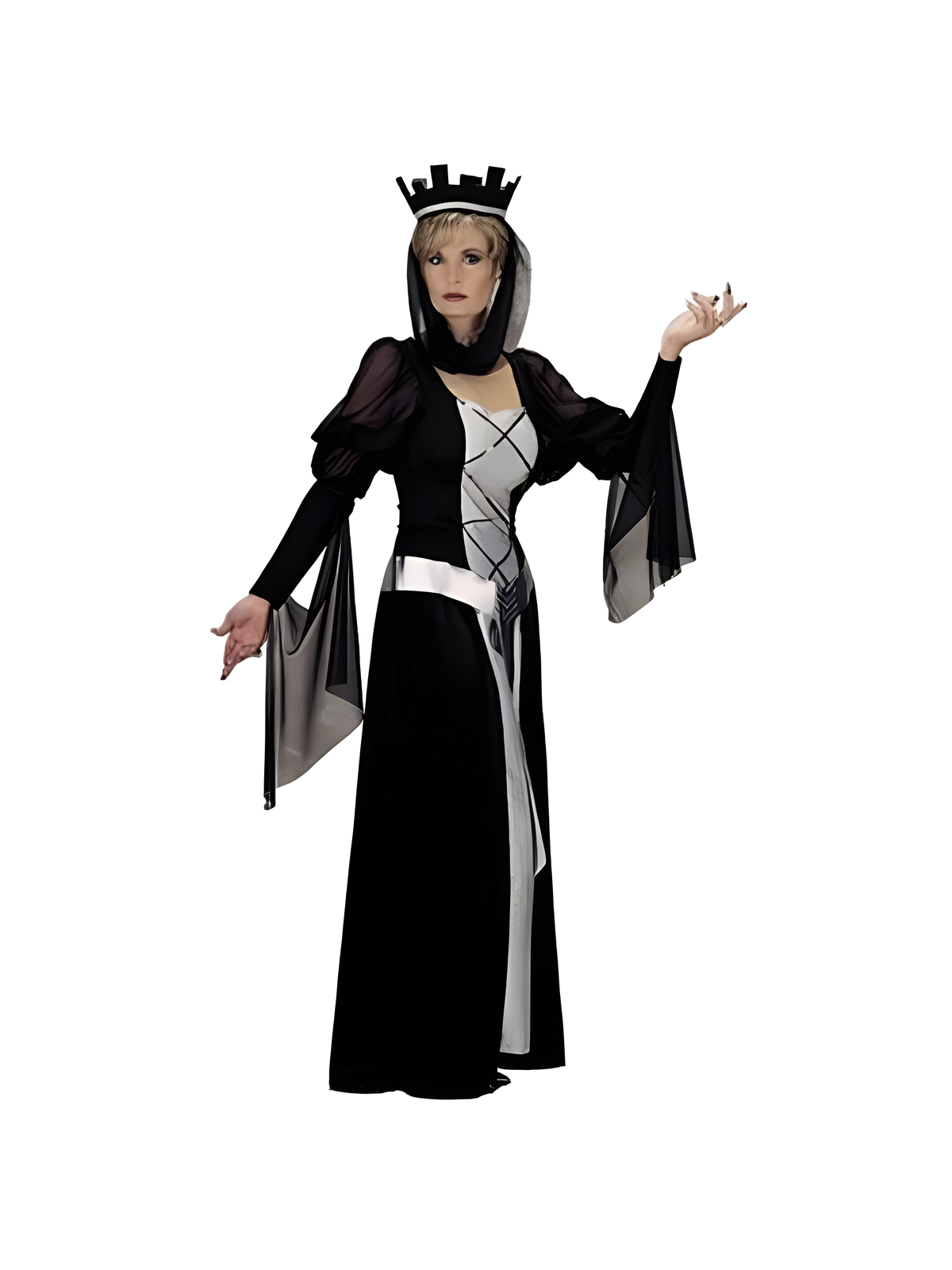 Adult Black Queen Costume by Masquerade