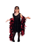 Child's Black Roaring 20s Flapper Costume by Masquerade
