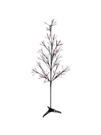 5' Artificial Tree with Purple Lights by Masquerade