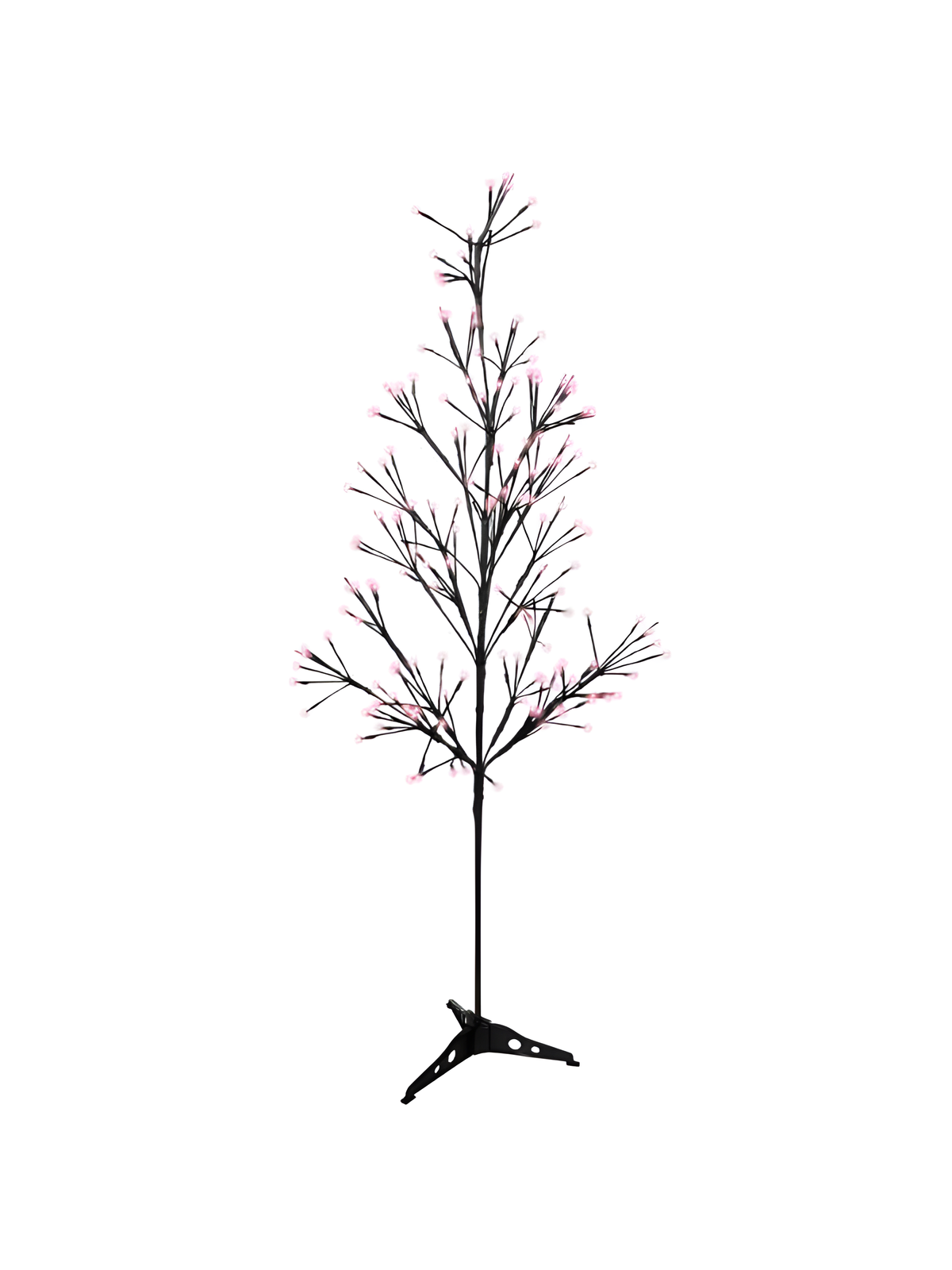 5' Artificial Tree with Purple Lights by Masquerade