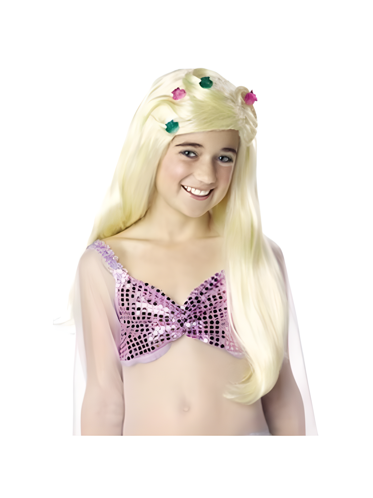 Childs Little Mermaid Costume Wig by Masquerade