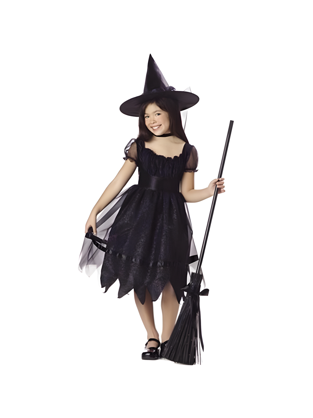 Child's Enchanted Black Witch Costume by Masquerade