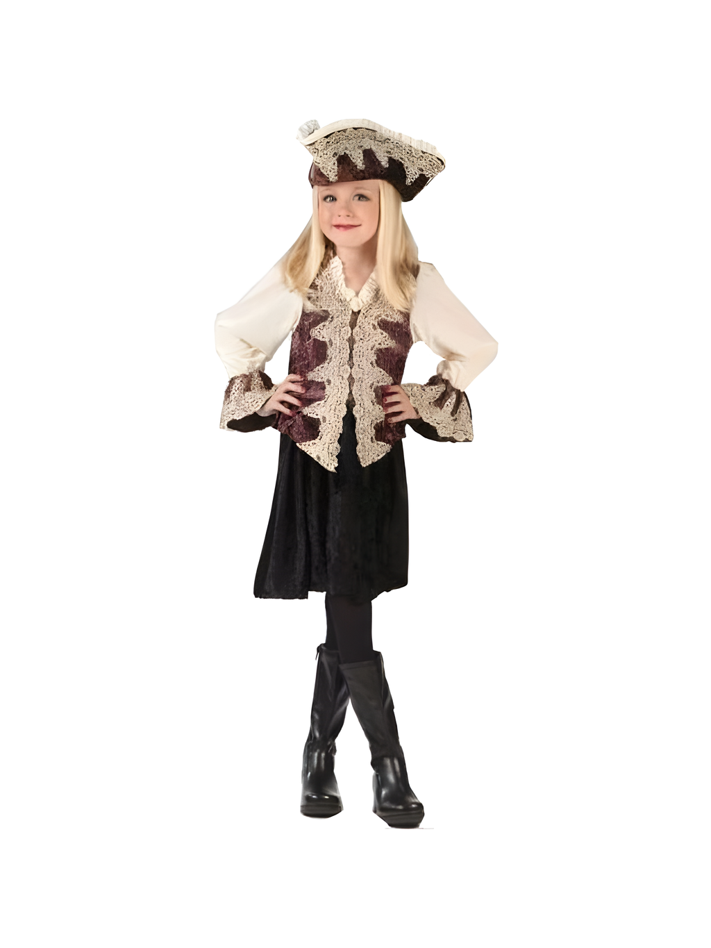 Childs Royal Pirate Lady Costume by Masquerade