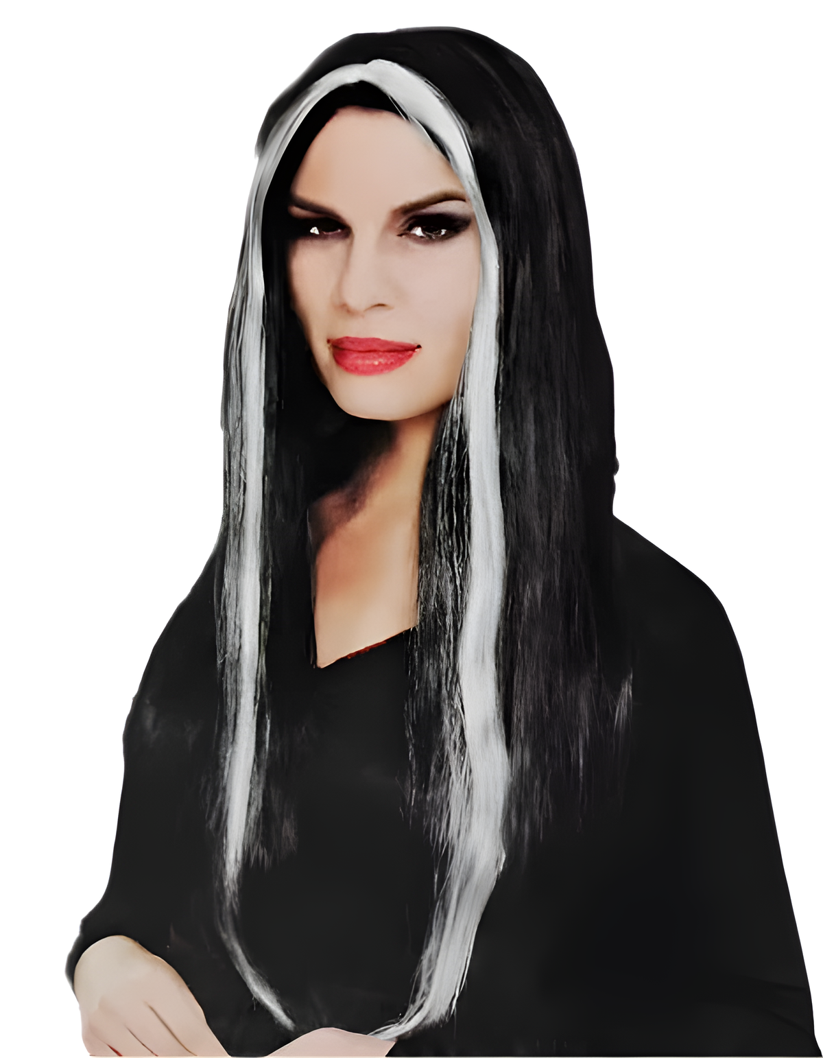 Streaked, Long Witch Wig by Masquerade