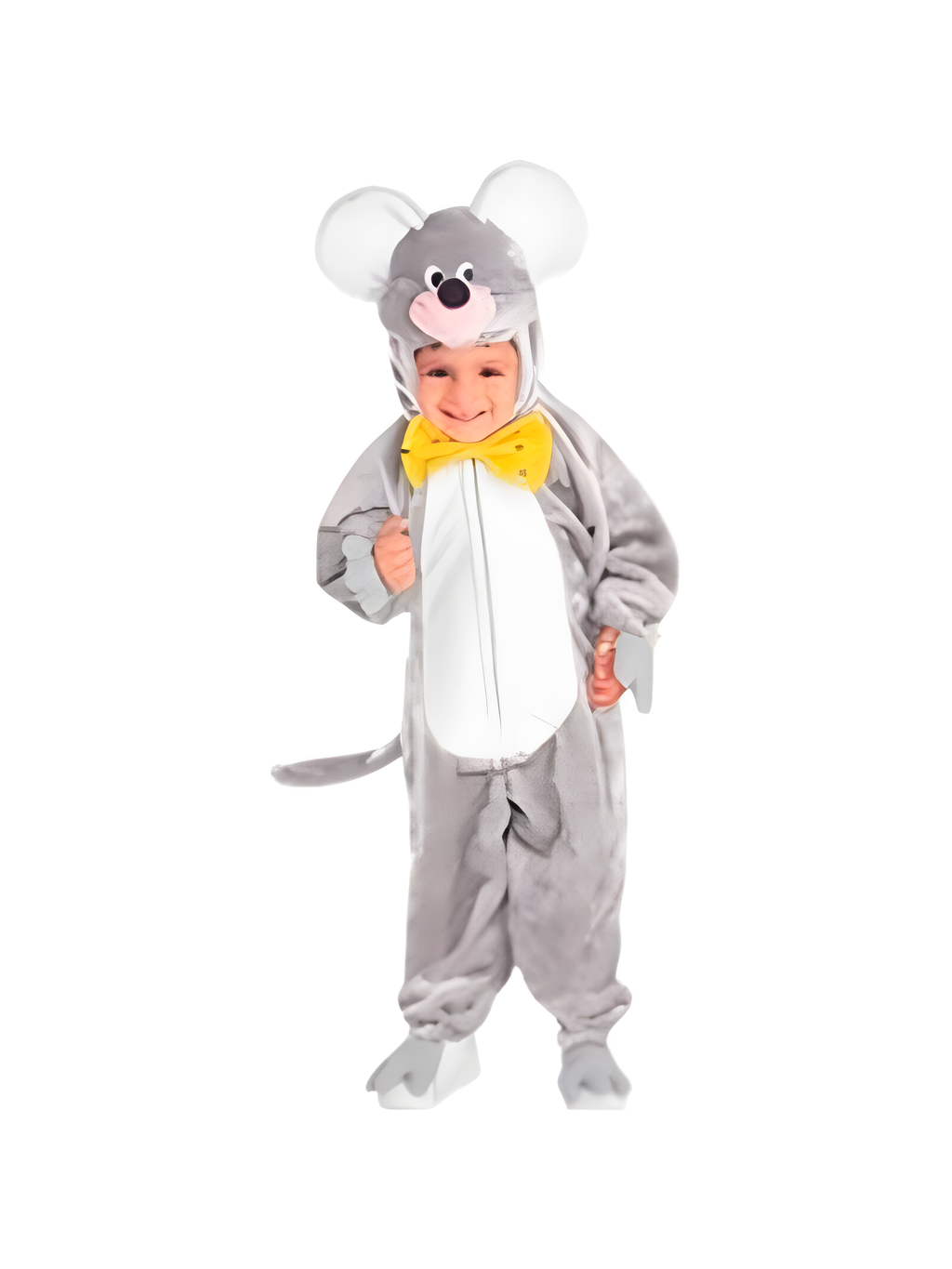 Child's Plush Grey Mouse Costume by Masquerade