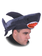 Funny, Gray Shark Hat, Halloween by Masquerade