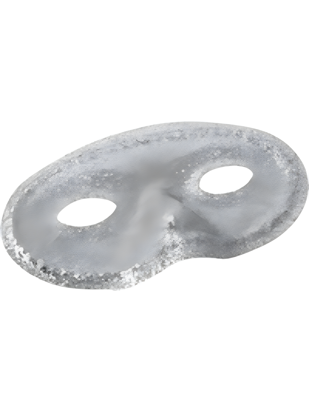 Adult Silver Glitter Eye Mask by Masquerade
