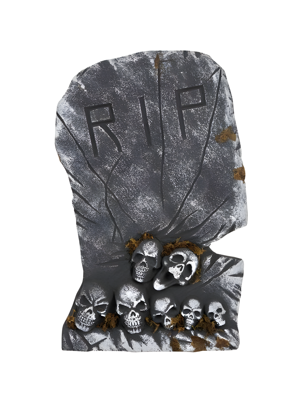 Skulls Weathered Tombstone by Masquerade