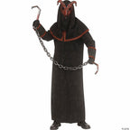 Ram Skull Satanic Demon Adult Pagan Goat Costume by HalloweenStore.com