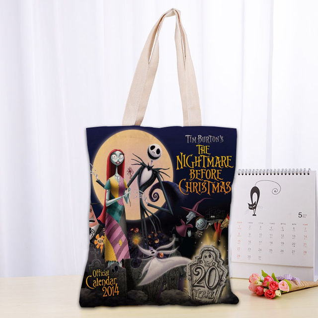 Nightmare Before Christmas Canvas Tote Bag
