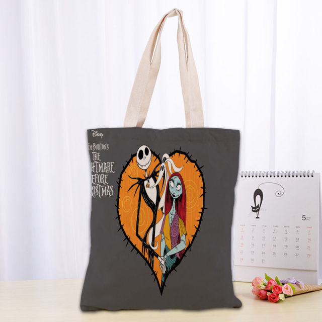 Nightmare Before Christmas Canvas Tote Bag