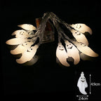 Halloween Pumpkin Spider Bat Skull String Lights
