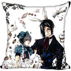 Black Butler Halloween Decorative Pillow