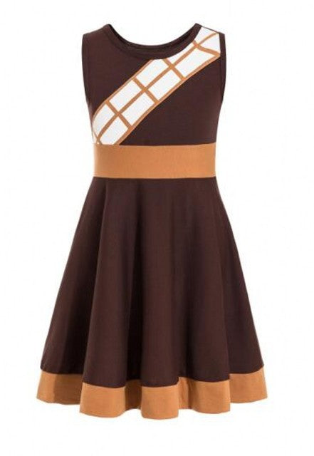Rey, Leia and Chewbacca Costume Options