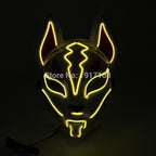 LED Neon Light Horror Masks Set